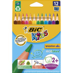 Олівці кольорові 12кол. BIC Kids Evolution тригранні 829735*