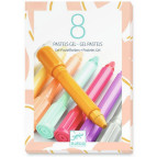 Гелеві олівці DJECO набір 8кол теплі відтінки DJ08814