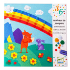 Набір для творчості Djeco Аплікація із помпонів Помпони DJ09865