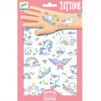 Наліпки дитячі ТАТУ Djeco Єдиноріг DJ09575