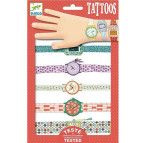 Наліпки дитячі ТАТУ Djeco Годинники DJ09588