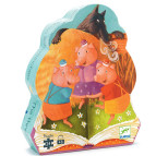 Гра Djeco бебі пазли Три поросяти 24ел DJ07212