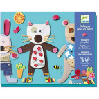 Набір для творчості Djeco Колаж для самих маленьких 4 фігурки DJ08664