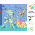 Набір для творчості Djeco пальчикові фарби Парад квітів DJ09686