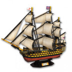 Конструктор 3D CubicFun HMS VICTORY T4019h