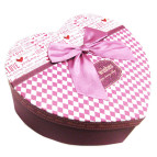 Коробка подарункова ZYJP серце Best for You 18*17*7см 2вида мікс 50324-M