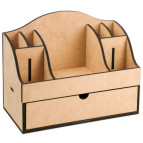 Заготовка для декорування Rosa Talent Комод-органайзер 1 ящик МДФ 30*15*23см 286407