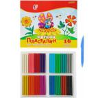 Пластилін 16кол ЛУЧ 'КРОХА' Мякий 23С 1646-08