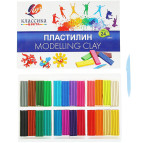 Пластилін 24кол ЛУЧ Класика 480гр 28С 1642-08