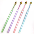 Гелева ручка Sultani Mazari Laura 0.5мм з камінцями, пише синім ST-5304