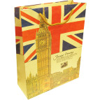 Пакет подарунковий паперовий TUKZAR 37*28*10см Вінтаж мікс Tz-14002