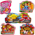 Книга на ізолоні дитяча DankoToys DT рос. асорті КМ