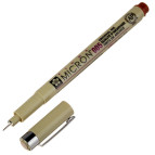 Ручка капиллярная PIGMA Micron линер Sakura Коричневый 0,2мм  XSDK005-12