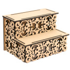 Заготовка для декорування Rosa Talent (МДФ) підставка під солодощі 25,2*16,6*17,2см 288817