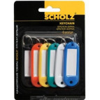 Брелок для ключів пластик. Scholz набір 6шт 4401
