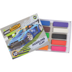 Пластилін 10кол. 1 Вересня 200гр 540430 Street racing