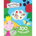 Наліпки дитячі ПЕРО Ben & Holly's 100шт 712740/120673
