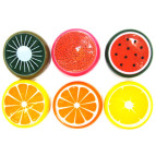 Іграшка антістрес Слайм (Лізун) Фрукти діам-10см №1634