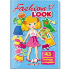 Гра настільна Пегас Вдягни ляльку, Fashion Look №1 139795