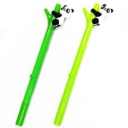 Гелева ручка з насадкою Панда Sofun асорті, пише синім ZF-1750