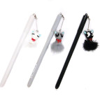 Гелева ручка з насадкою Кішка-брелок Boring пише чорним №88136