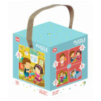 Гра dodo пазл 4в1 300130 Мій день 22*22см 4 пазла