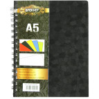 Зошит спіраль А5 96арк пласт обкл 4розд Walid 9925