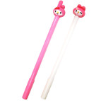 Кулькова ручка з насадкою Зайченя ЛИДЕР асорті, пише синім №168