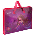 Портфель А4 KITE мод 202 Princess пластик на блискавці K19-202-01