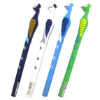 Гелева ручка з насадкою Пава Вител асорті, пише синім Z18020/4706