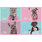Альбом д/малюв. А4 24арк KITE мод.241 Studio Pets SP19-242