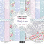 Набір паперу для скрапбукінгу Фабрика Декору FDSP-01012 Shabby Dreams 30,5*30,5см 10арк 200г/м2