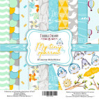 Набір паперу для скрапбукінгу Фабрика Декору FDSP-01046 My tiny sparrow boy 30,5*30,5см 10арк + бонус 200г/м2