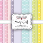 Набір паперу для скрапбукінгу Фабрика Декору FDSP-04010 Funny Dots 30,5*30,5см 12арк 175г/м2