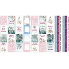 Набір карток - картинок для декору Фабрика Декору 01061 rus+en Winter Love Story