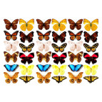 Оверлей для декору Фабрика Декору FDOV-10 Метелики 3D