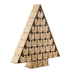 Заготовка для декорування Фабрика Декору (ДВП 3мм) Адвент календар на 31 день №95 FDPO-095