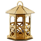 Заготовка для декорування Фабрика Декору (ДВП 3мм) Ліхтарик 8-гранний №116 FDPO-116