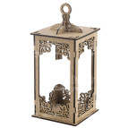 Заготовка для декорування Фабрика Декору (ДВП 3мм) Ліхтарик Завитки-L №83 FDPO-083