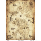 Декупажна карта 29,7*42см 55г/м Фабрика Декору FDCDA3-000114