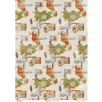 Декупажна карта 29,7*42см 55г/м Фабрика Декору FDCDA3-000146