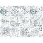 Декупажна карта 29,7*42см 55г/м Фабрика Декору FDCDA3-000219