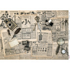 Декупажна карта 29,7*42см 55г/м Фабрика Декору FDCDA3-00027