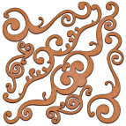 Заготовка для декорування Фабрика Декору (ДВП 3мм) набір №02 FDSBK-02