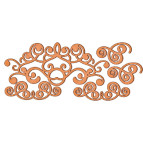 Заготовка для декорування Фабрика Декору (ДВП 3мм) набір №12 FDSBK-12