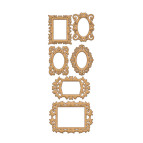 Заготовка для декорування Фабрика Декору (ДВП 3мм) набір №134 FDSBK-134