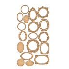 Заготовка для декорування Фабрика Декору (ДВП 3мм) набір №139 FDSBK-139