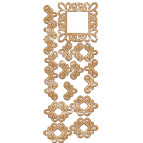 Заготовка для декорування Фабрика Декору (ДВП 3мм) набір №74 FDSBK-74