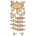 Заготовка для декорування Фабрика Декору (ДВП 3мм) набір №87 FDSBK-87