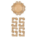 Заготовка для декорування Фабрика Декору (ДВП 3мм) набір №89 FDSBK-89